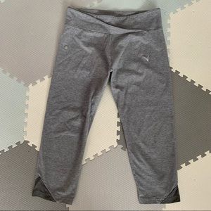 Puma Grey Cropped Leggings